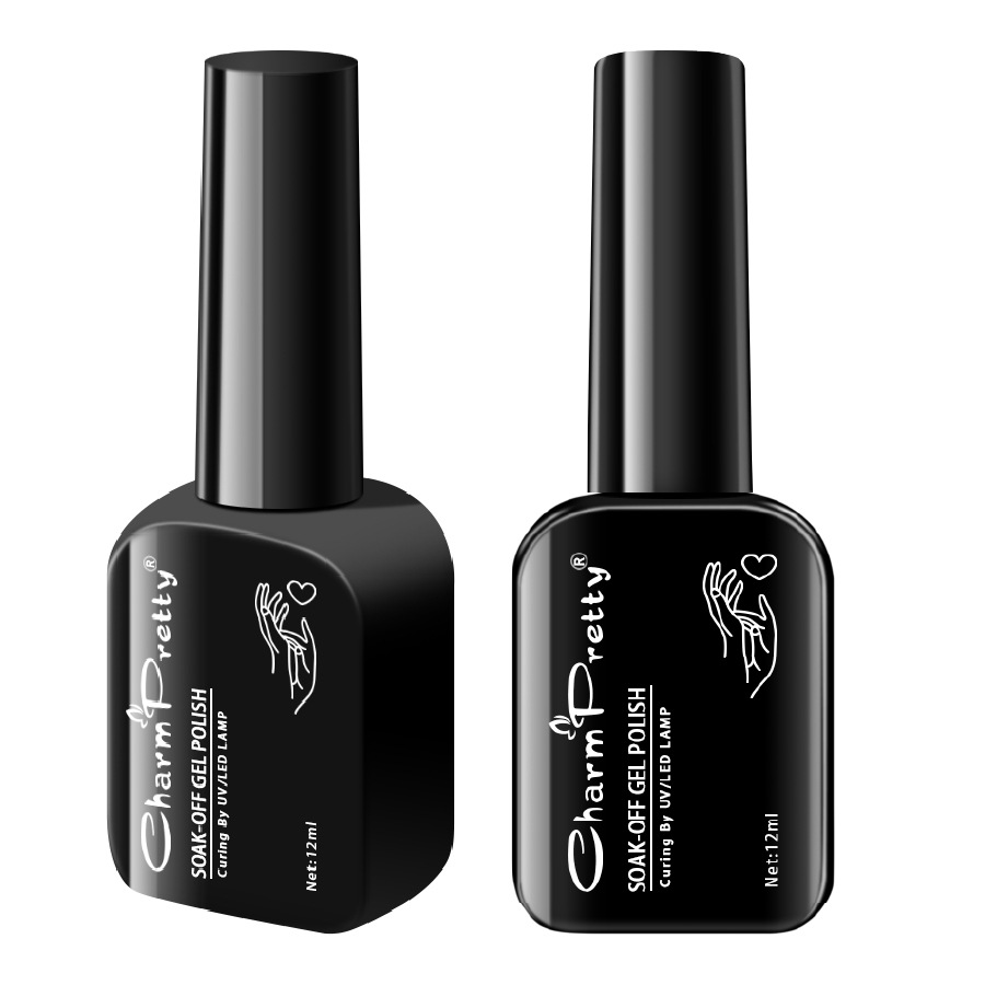 Factory Wholesale Cross-Border Supply of New Single-Color Uv Gel Nail Polish, 6 Bottles Small Set