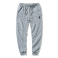 Gray pants green label