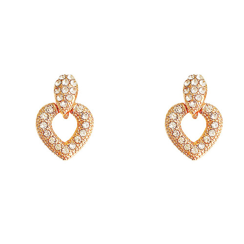 S925 Silver Needle Light Luxury Super Fairy Temperament Earrings Women's High-end Versatile Personalized Earrings Hong Kong Style Niche Versatile Earrings