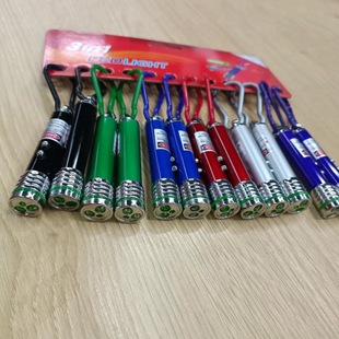 Factory direct supply flash mini flashlight infrared three-in-one cat laser light wholesale two-dollar store supply