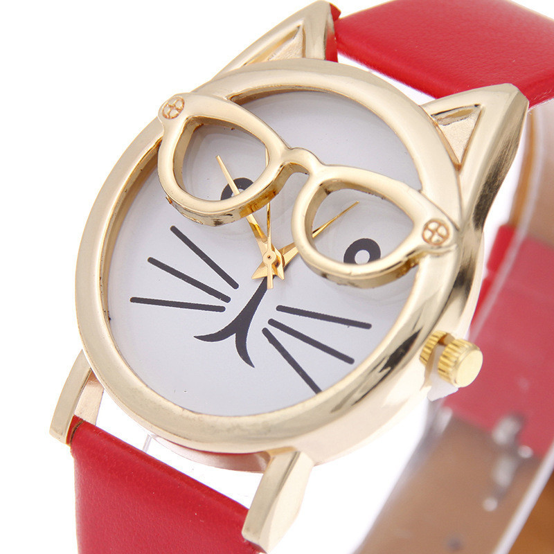 Casual Color Block Buckle Quartz Women's Watches display picture 6