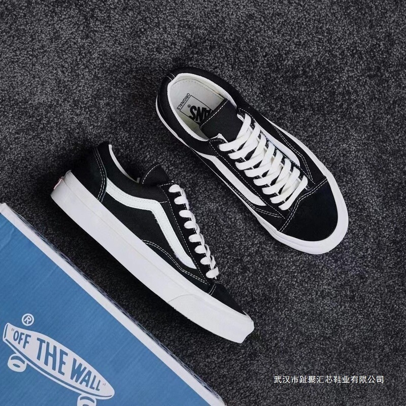 Canvas Shoes Black and White Sneakers G-Dragon Navy Classic Retro Versatile Casual Shoes for Men and Women