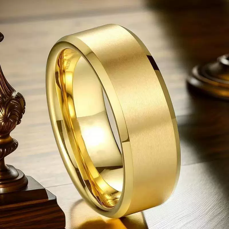 Ст Ring из нержавеющей стали, корейский стиль, множество отделок, размеры 5–13