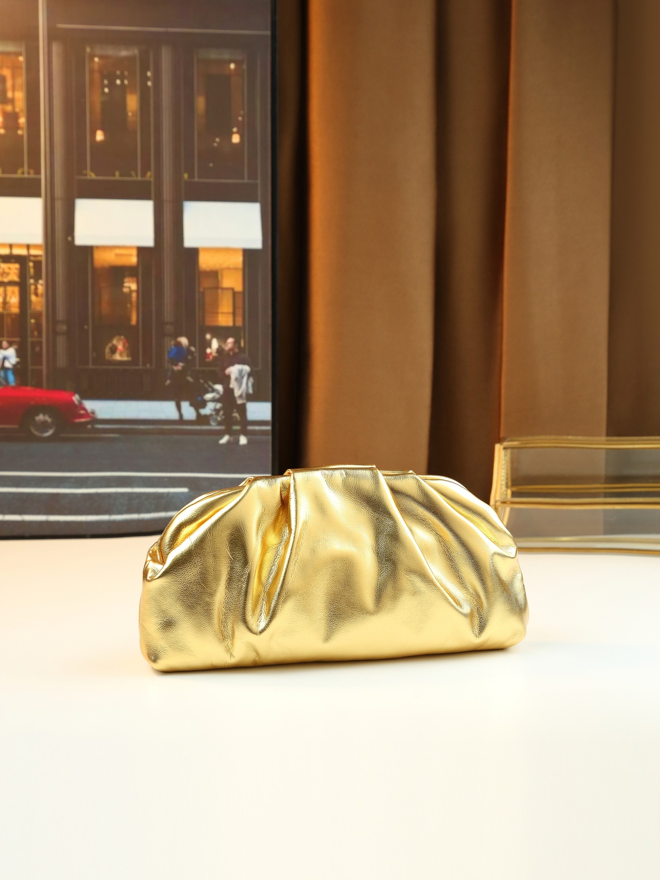 Borsa a nuvola plissettata donna borsa a tracolla versatile_voghion.com