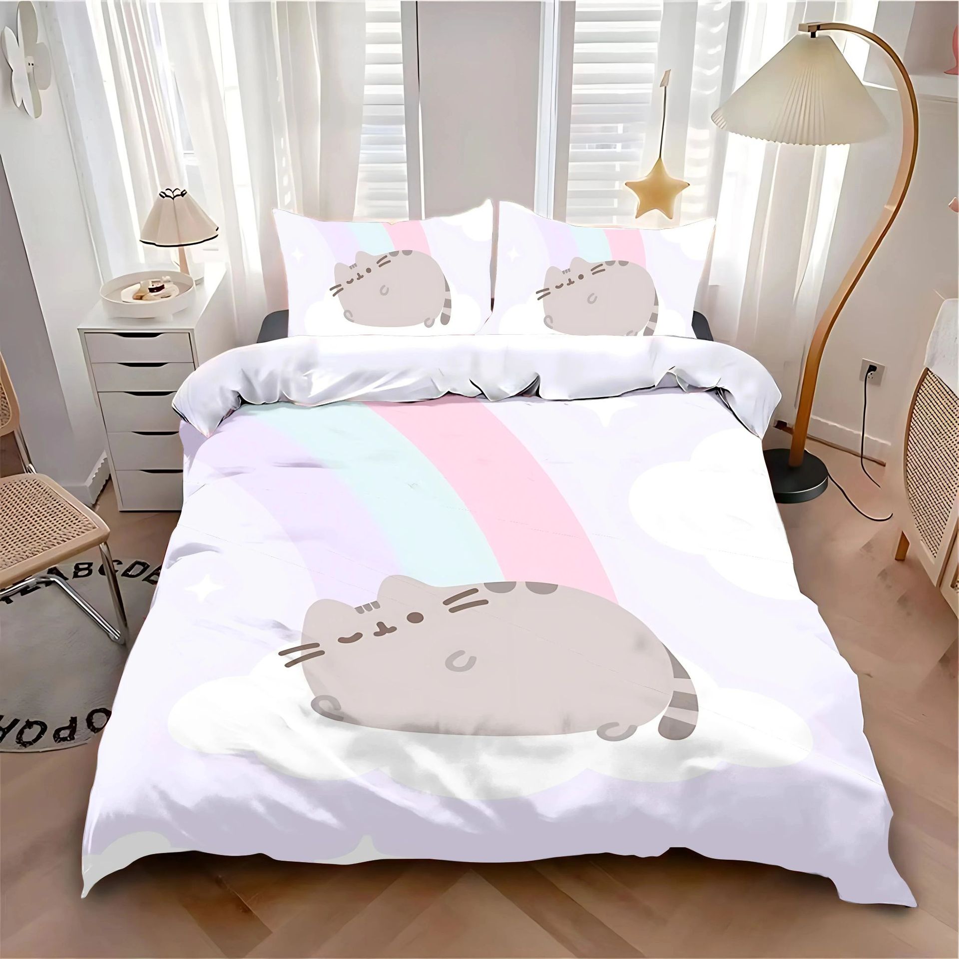 cute duvet cover with down