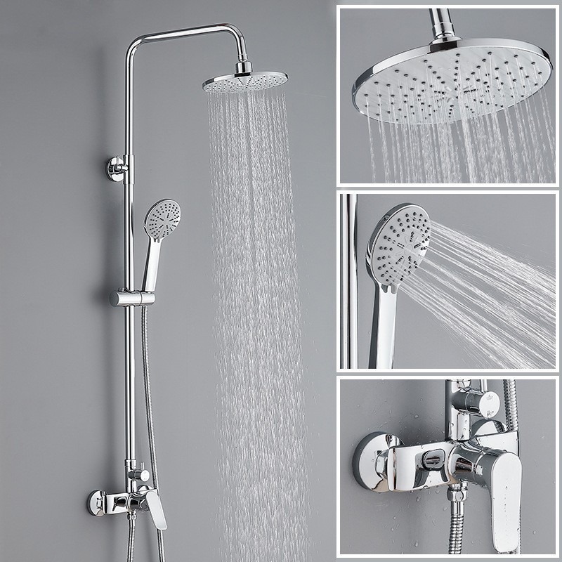 Shower suit Bathroom Bathing Pressurized Shower Head Large Shower Head Multifunctional Household Shower suit