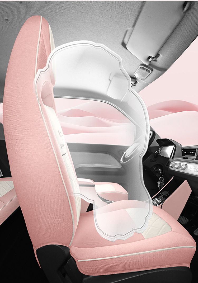 Wuling Hongguang Miniev Electric Car Suitable for Car Seat Cover Cloth All-Inclusive Macaron Seat Cover Four-Season Cushion