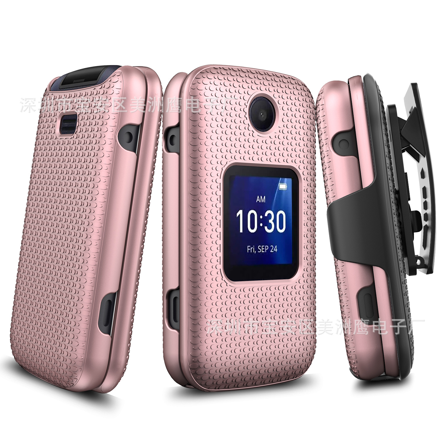 适用诺基亚Nokia 2760 Flip手机壳Blu G91 MAX腰挂背夹保护套case