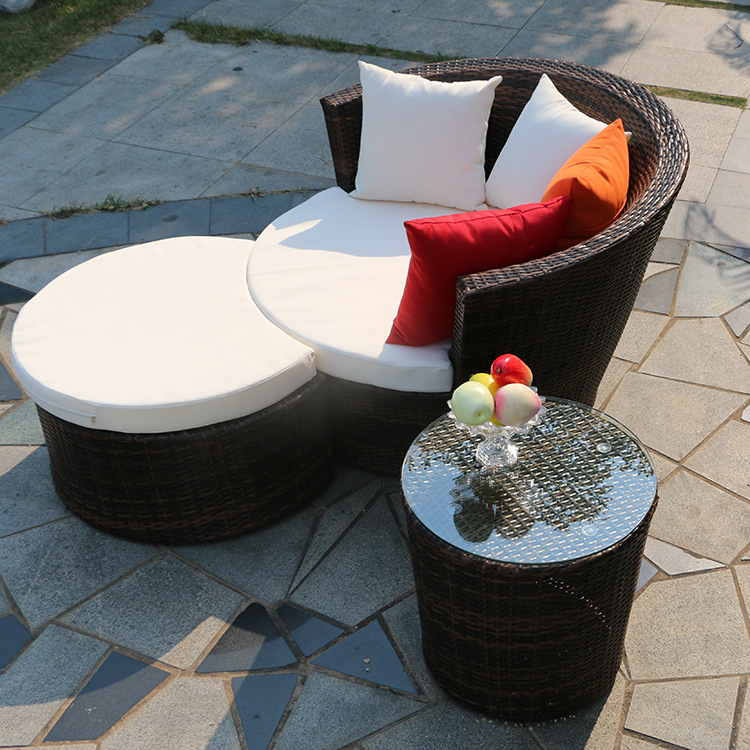 Al Aire Libre reclinable balcón al aire libre jardín al aire libre patio ratán acostado cama Sunshine Room playa ratán silla personas acostado nido sofá