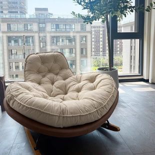 Rocking Lounge Chair Lazy Sofa Luxury Penguin Rocking Chair Leisure Chair Living Room Bedroom Home Designer Lazy Chair
