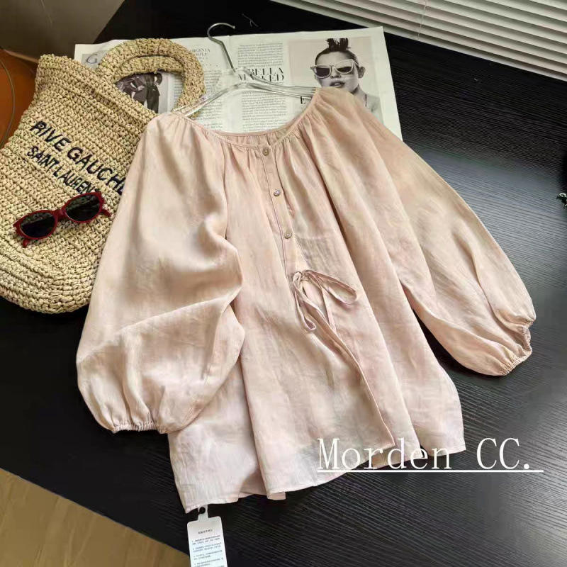 Cotton and Linen Sun-Protective Reversible Shirt for Women, 2026 Summer Thin Design, Long-Sleeve Outerwear Cardigan, Loose Fit