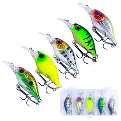 Bestselling Lure Boxed Set: Small Fat Fish Lures, Lure Bait for Sea Fishing, Rocker Fat Hard Baits, and Lifelike Imitations