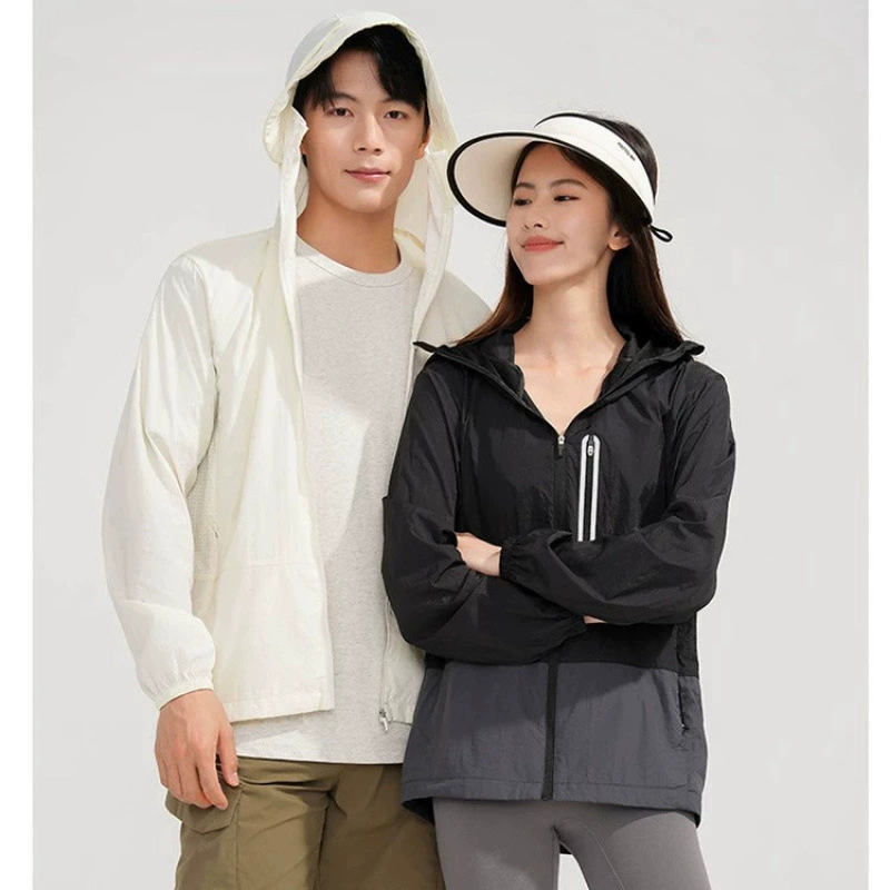 Открытый солнцезащитный крем мужской летняя ледяная кожа прохладный UPF50 дышащий водонепроницаемый анти-ультрафиолетовый женский солнцезащитный крем горный рыболовный костюм