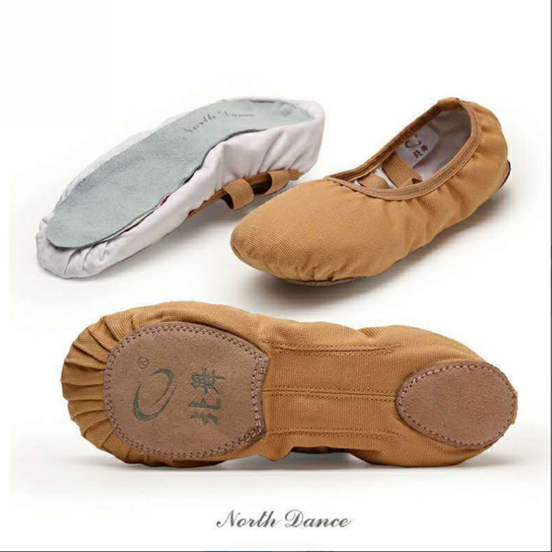 Beijing Dance Academy Lace-Free Ballet Shoes, Soft-Soled Shoes, Practice Shoes, One-Legged Adult and Children's Body Shoes, Men's and Women's Shoes Wholesale