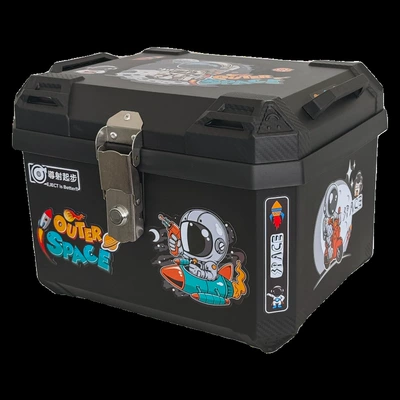 Electric car tail box | Large-Capacity Waterproof Electric Vehicle - astronaut-45l-capacity-includes-lining-bottom-plate