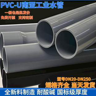 Manufacturer Supplies Upvc Water Supply Pipe Sewage Pipe Rain Pipe Chemical Pipe Pvc-U