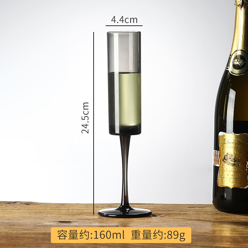그레이 샴페인 글라스 160ml