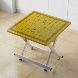 户外便携式折叠桌折叠餐桌象棋中国象棋棋盘小桌子简易家用出租屋