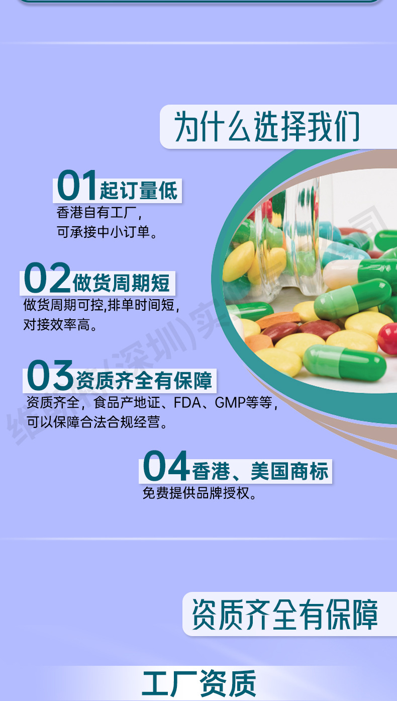 跨境代工保健品