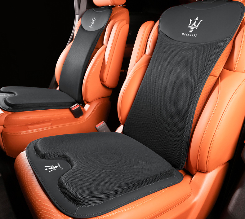 Suitable for Maserati President Gigboli Levante Grecale Car Cushion Ice Silk Four Seasons Cushion Seat Cover