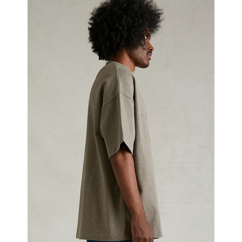 2024SU 厚版短袖T恤 夏季380GSM汗布 ESSENTIALS跨境HeavySShirt