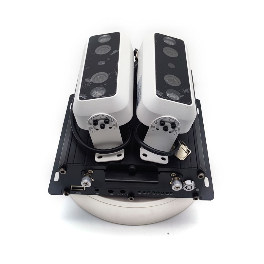 锋莱 公交双目客流统计设备 车辆硬盘录像机 4G GPS WIFI