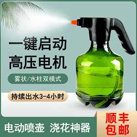 3L电动消毒喷雾器 家用USB充电喷壶 园林园艺工具浇花喷壶 跨境