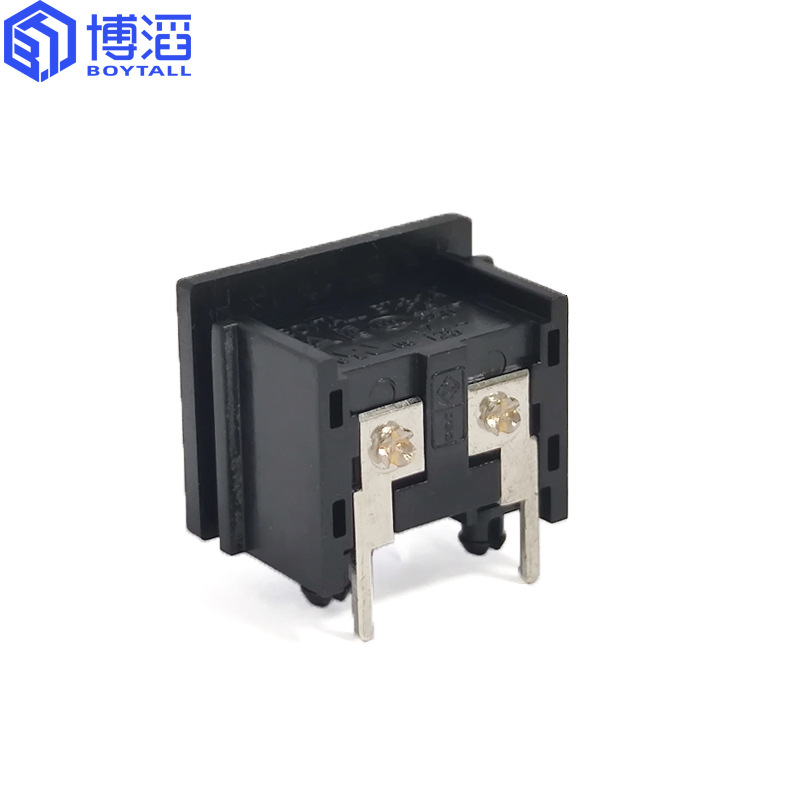 Bostech C8 Plug 2.5A Small Appliance Plug C8 Shaped Plug AC Power Socket Card Connector Socket