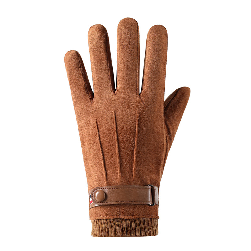 Men's Winter Cycling Gloves Touchscreen Compatible Fleece Lined_voghion.com