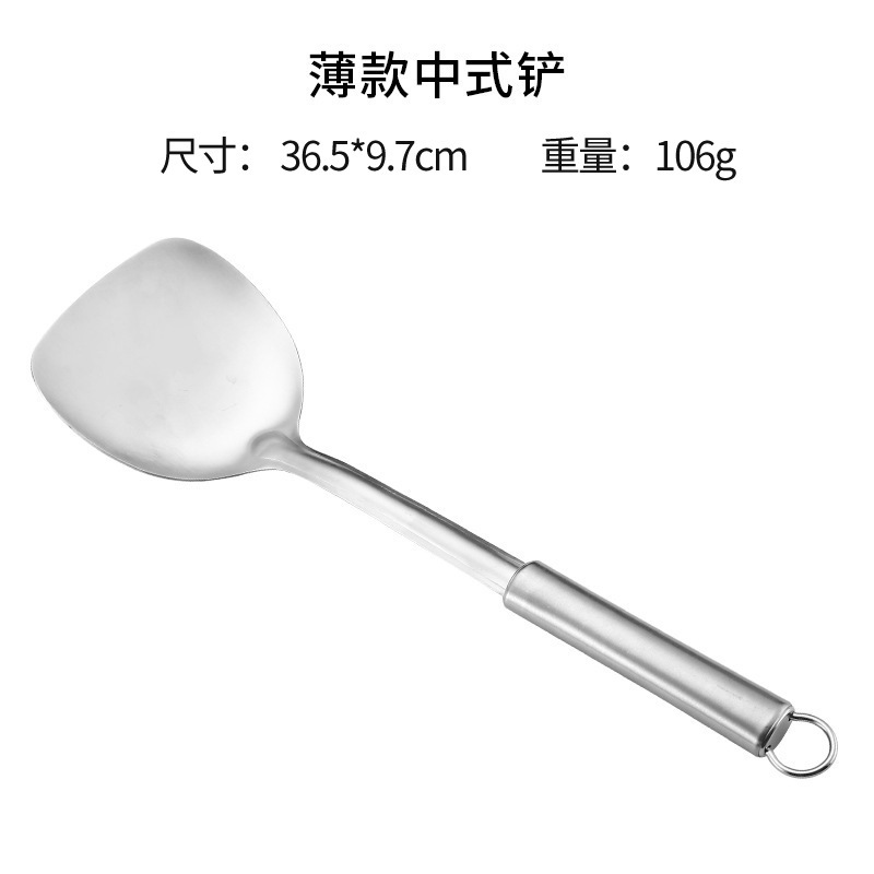メーカー304ステンレス鋼のスパチュラとスプーンセット、キッチン用品、スチールハンドル付き調理用スパチュラとスプーン|undefined