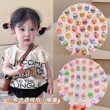 婴儿头绳高弹力皮筋儿童发圈小号可爱女童发饰女宝宝扎小啾啾发绳