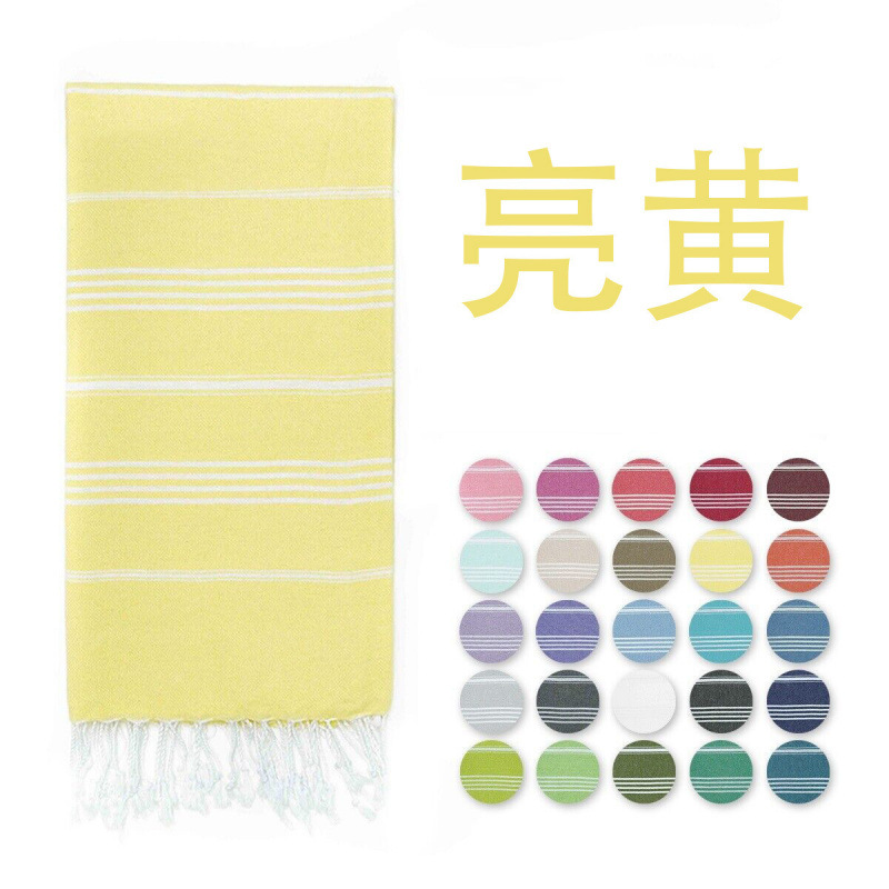 터키 스트립 - 밝은 노란색