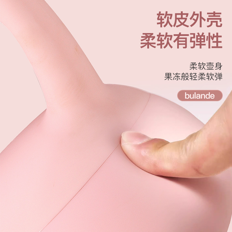 女性の柔らかい壺のベルの家庭用のポットのフィットネスの器材の男子学生の揺れる専門は尻の運動の器材を練習します。|undefined