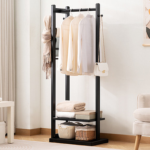 Coat Rack Floor Hanger Household Hanger Hanging Clothes Floor Rack Bedroom Vertical Simple Rack Hanger