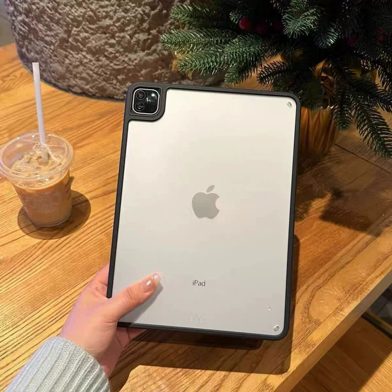 Совместимая защитная крышка для iPad Pro 11 2024/13 PRO, матовый акрил AIR65 прозрачная 10.2 антипадение задняя крышка