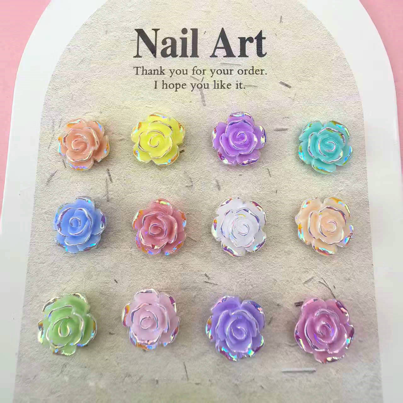 夜光玫瑰花美甲饰品批发12mm配件_02.jpg