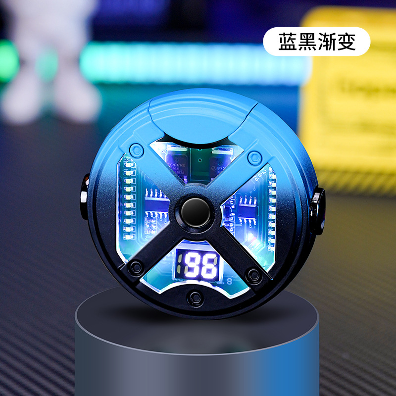 파란색과 검정색 그라데이션