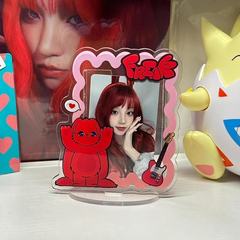 宋雨琦属性三寸插卡立牌装饰三寸小卡照片桌面展示立牌摆件爱豆装