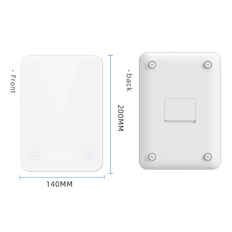 家庭用電子スケール精密測定キッチンLEDディスプレイ高精度1g家庭用商用電子スケール|undefined