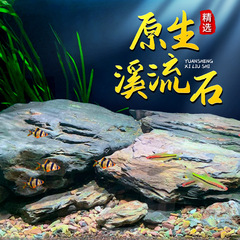 金魚鉢造景底部砂石天然渓流かめ南米かめ造景石亀よけ屋干し台フルセット装飾