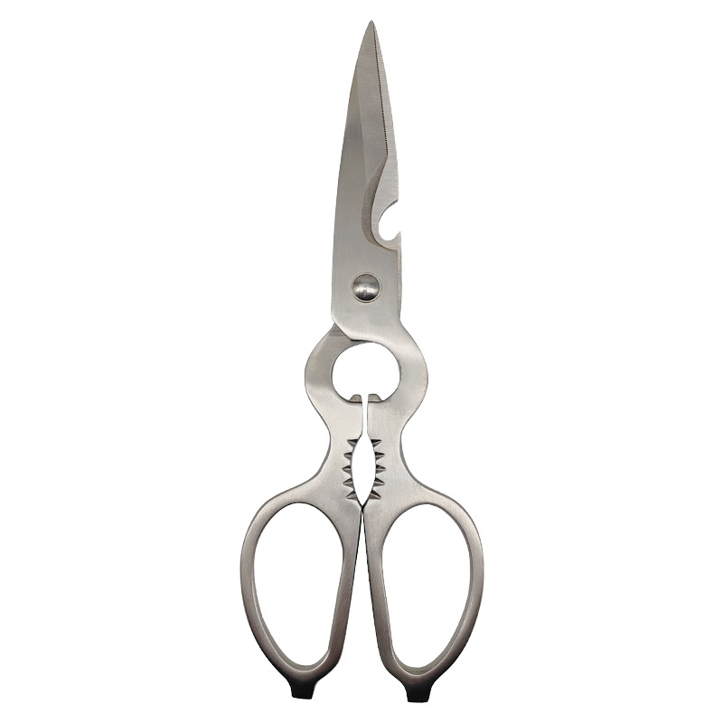 SK5葫芦形剪刀不锈钢多功能厨房剪 强力鸡骨家用剪子全钢一体剪