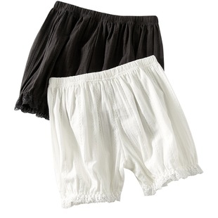 Summer Japanese white cotton pumpkin lantern jk safety pants women's anti-light inner leggings for girls thin wholesale