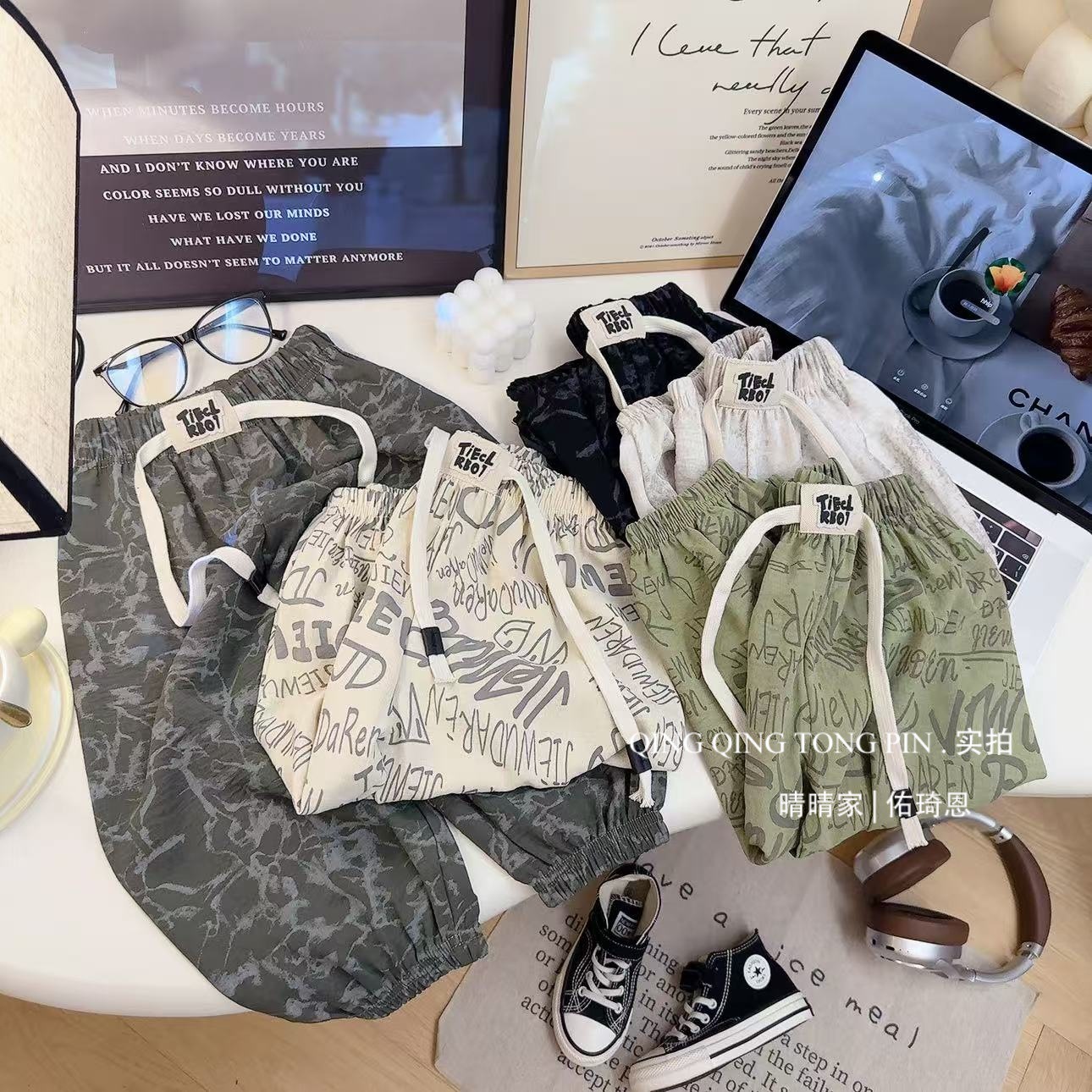 Summer new children's anti-mosquito pants Korean fashion loose boys pants toe ankle pants children's pants wholesale generation