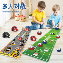 桌遊冰壺球體育室內休閒親子互動對戰保齡球足球兒童桌面遊戲玩具