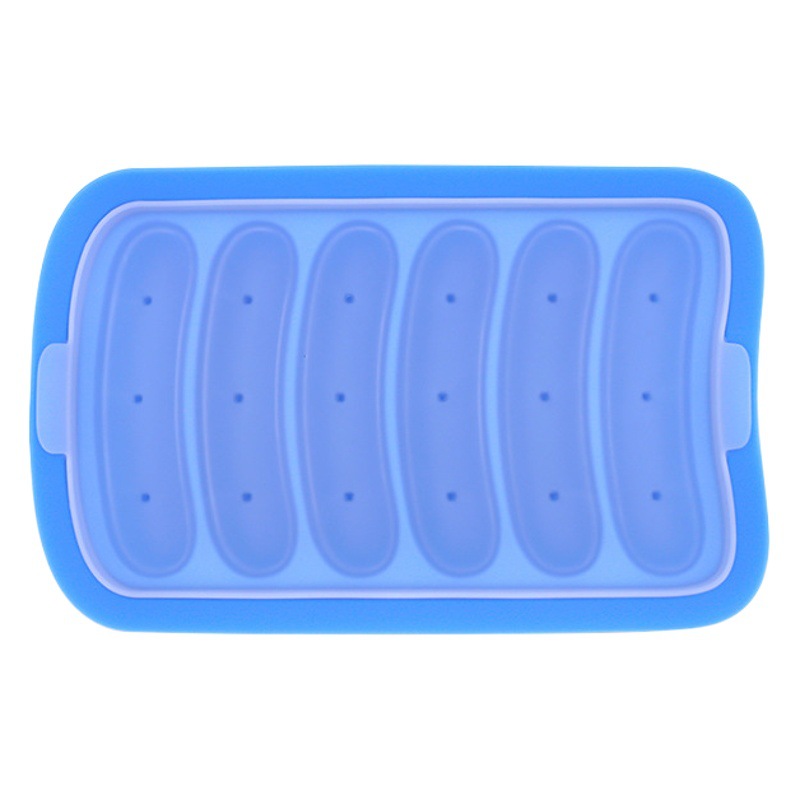 Steamed Cake Mold for Children, Ham Hot Dog Baking Oven Sausage Tray, Baby Food Mold, Silicone Sausage Mold for Home Use