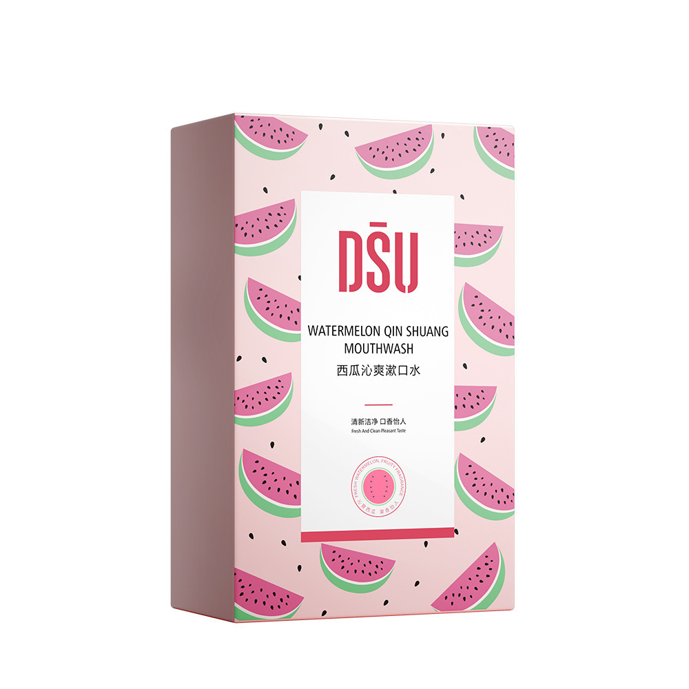 DSU menta enjuague bucal refrescante limpieza bucal aliento fresco fabricante de enjuague bucal desechable portátil al por mayor image 9