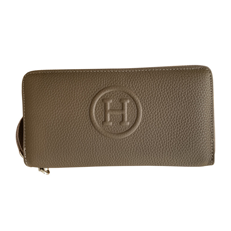 Women's Genuine Leather Wallet 2026 New Arrival Simple Versatile Fashion Long Clutch Purse Top Grain Cowhide High-End - Thumbnail 5