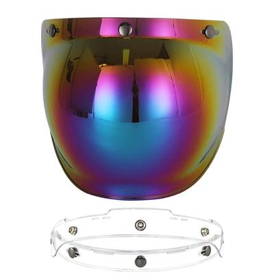 Motorcycle Safety Supplies, Bubble Mirror - color-plated-film-with-transparent-bracket