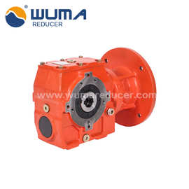 批发 WS斜齿轮蜗轮蜗杆减速机 齿轮减速机橙色 量大质优