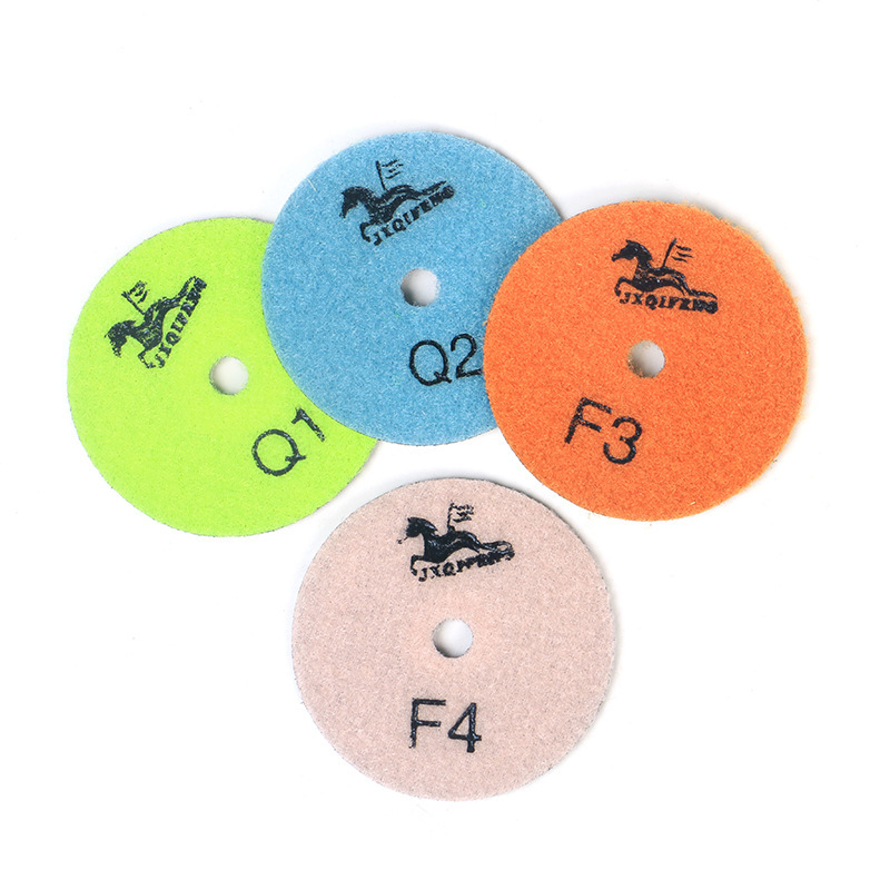 水磨片金刚石磨片大理石花岗岩镜面干磨片跨境出口石材四步磨片